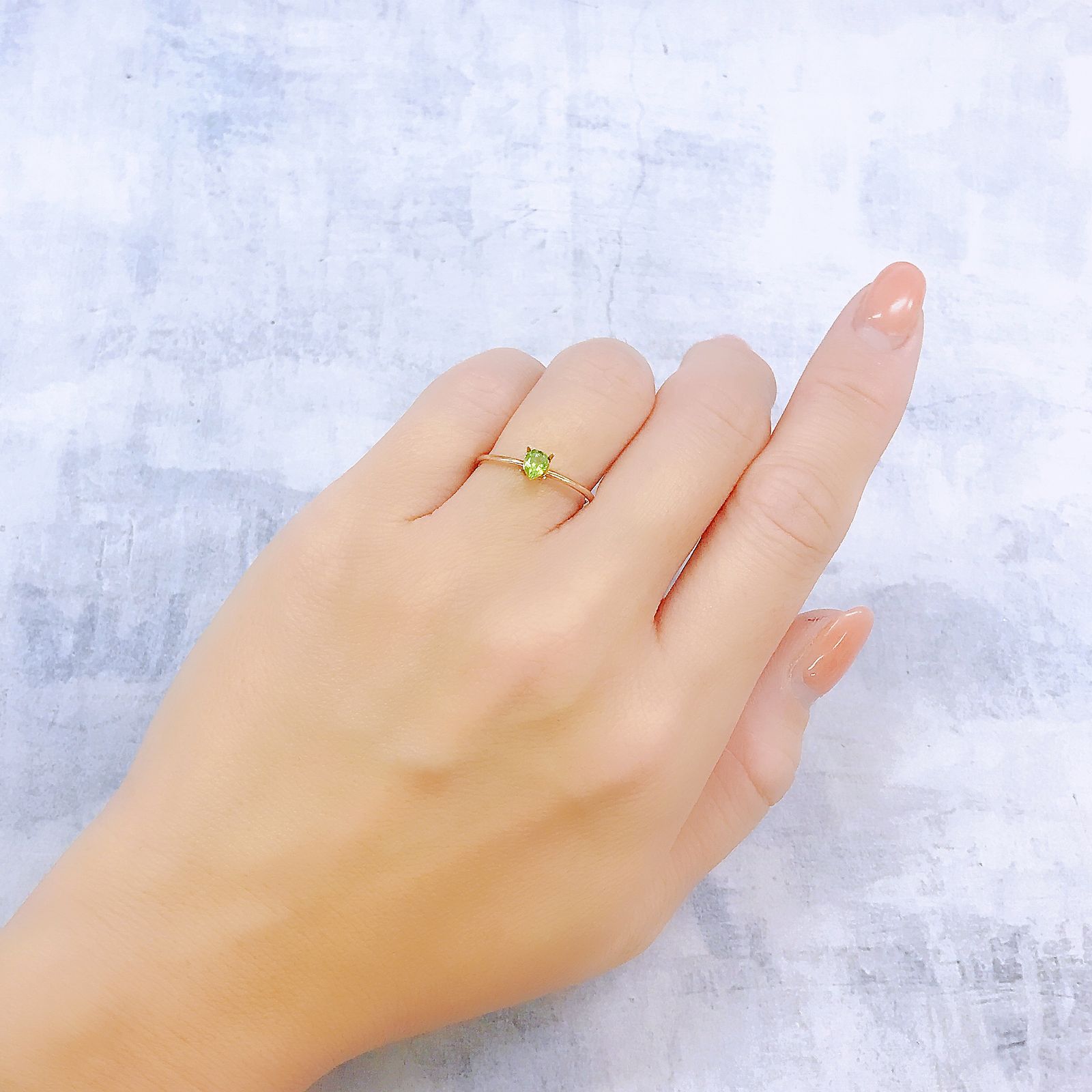 デマントイドガーネット ロシア産 0.28ct[220917677]4.5x3.4mm前後