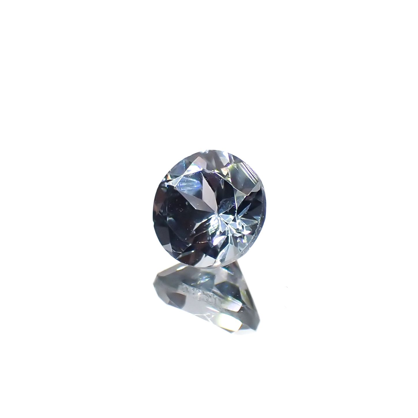 ブルーイッシュグレースピネル タンザニア産 0.65ct[231224883]5x5mm前後