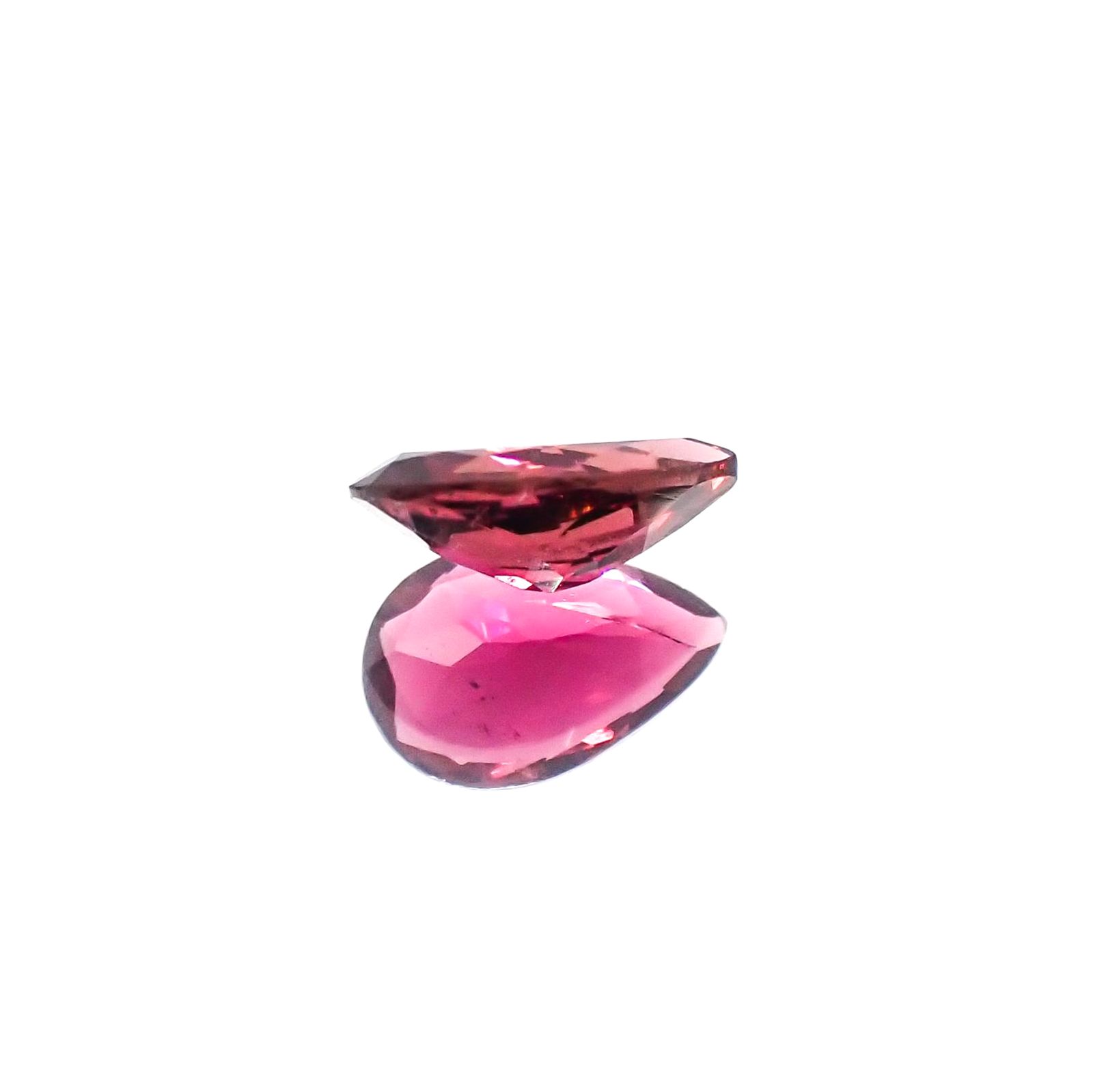 パープルトルマリン(宝石名パープル・トルマリン)ブラジル産 識別済 0.65ct / 7.7x5mm前後 [260323896]