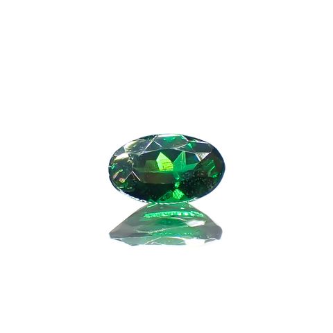 ツァボライト(宝石名グリーン グロッシュラー・ガーネット)タンザニア産 0.22ct 識別済[231023957]4.8x2.9mm前後