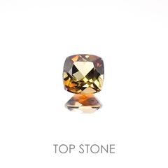 バイカラーアンダリュサイト スリランカ産 ルース 0.53ct[20117464]4.9×4.9mm前後