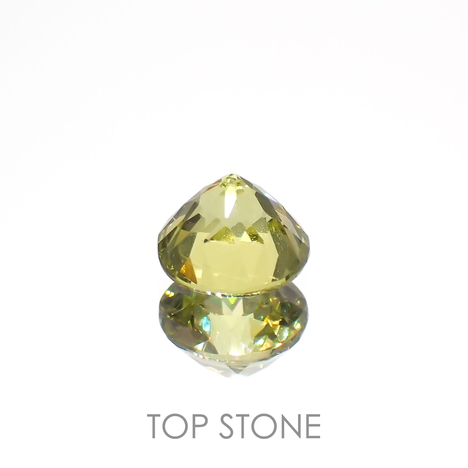 マリガーネット(宝石名グロッシュラー アンドラダイト・ガーネット)マリ共和国産 0.71ct 識別済[221219481]5.2x5.1mm前後