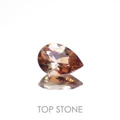 バイカラーアンダリュサイト(宝石名アンダリュサイト)スリランカ/マダガスカル産 0.64ct 識別済[230320835]7.1x4.9mm前後