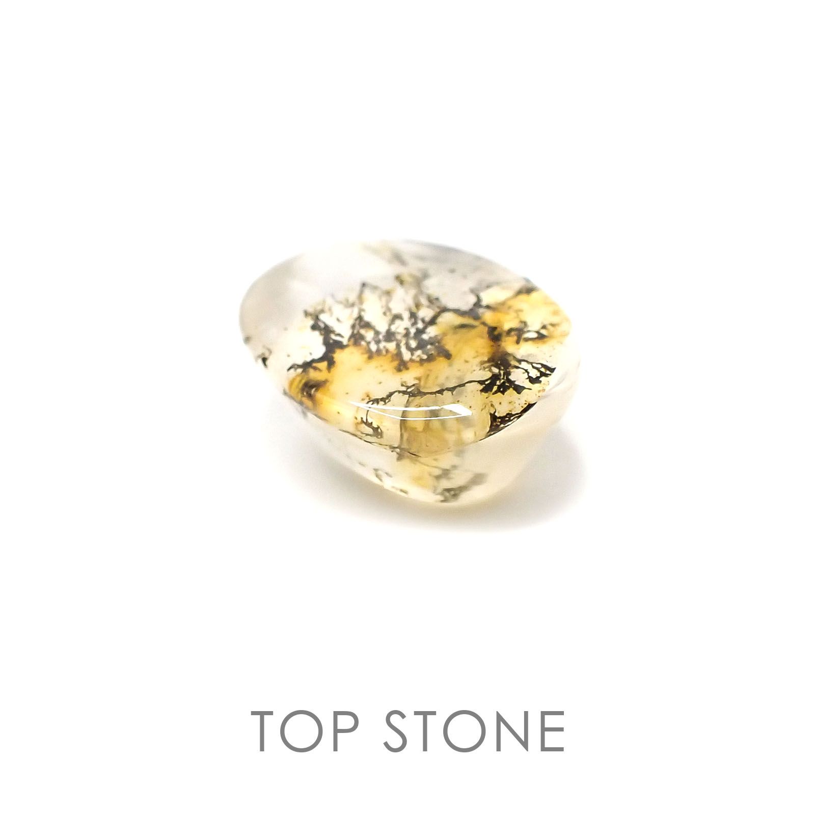 デンドリチッククォーツ ブラジル産 5.75ct[20084953]14×10.1mm前後