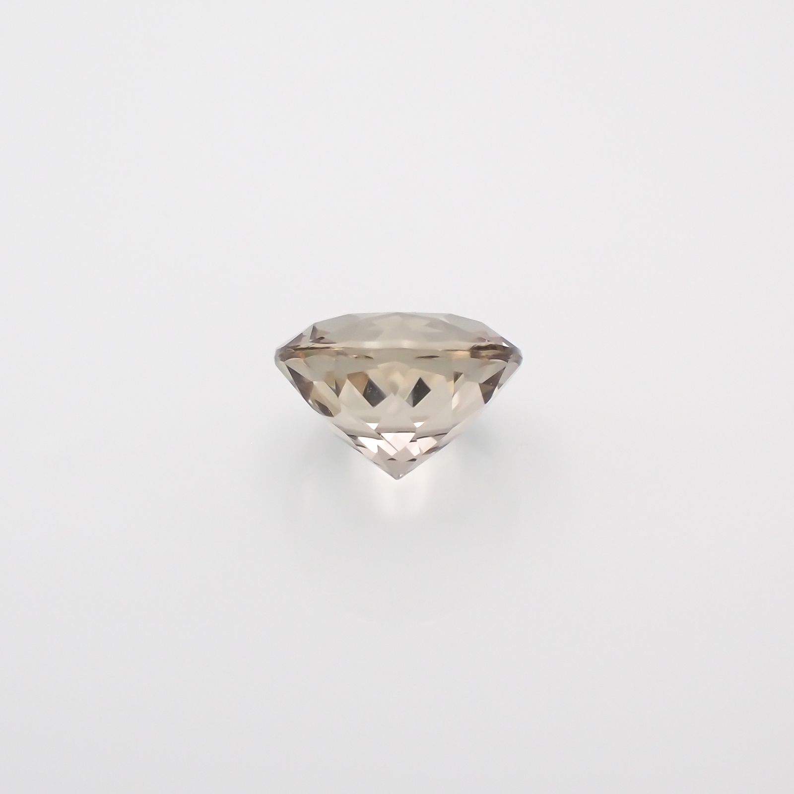 含バリウム・サニディン(宝石名サニディン)ドイツ産 1.38ct 識別済[231224971]7.4x7.4mm前後