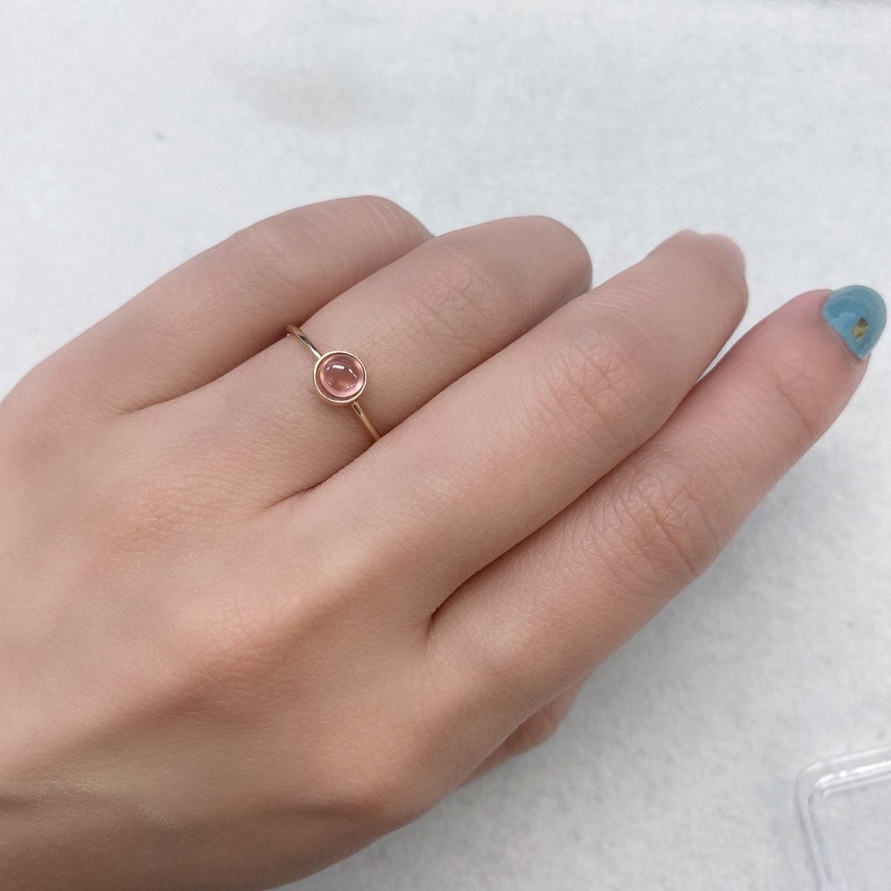 ロードクロサイト 北海道 稲倉石鉱山産 ルース 0.54ct[201812819]4.4×4.4mm前後