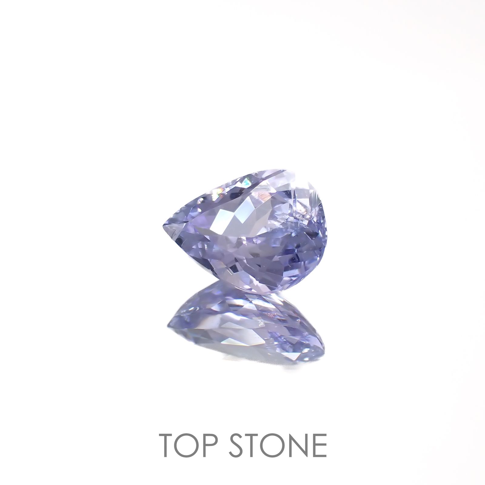 バイカラータンザナイト(宝石名タンザナイト)タンザニア産 1.20ct 識別済[220917744]7.9x5.9mm前後