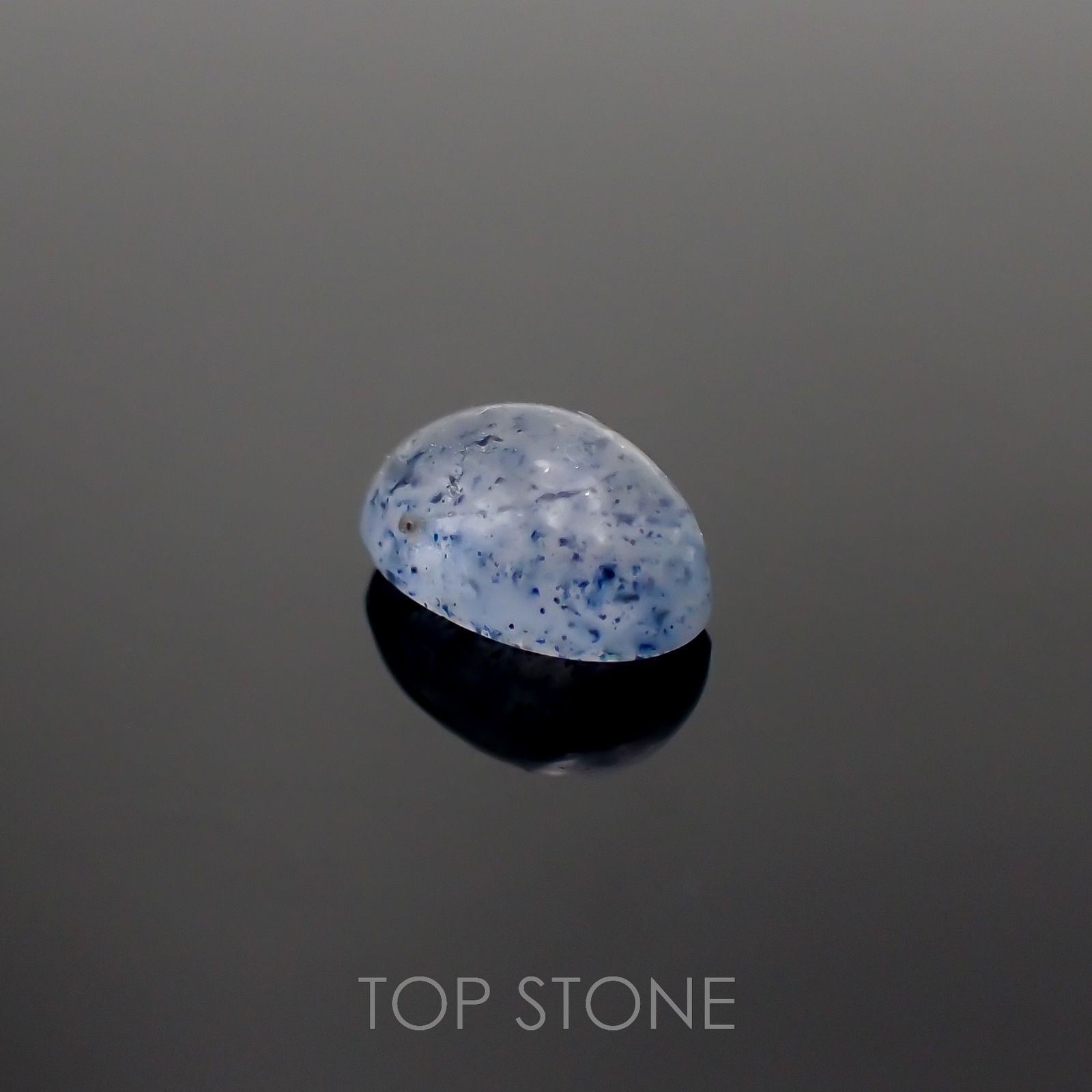 ラズライトインクォーツ(宝石名ラズライト イン クォーツ)アフガニスタン産 1.12ct 識別済[220918123]7.9x5.2mm前後