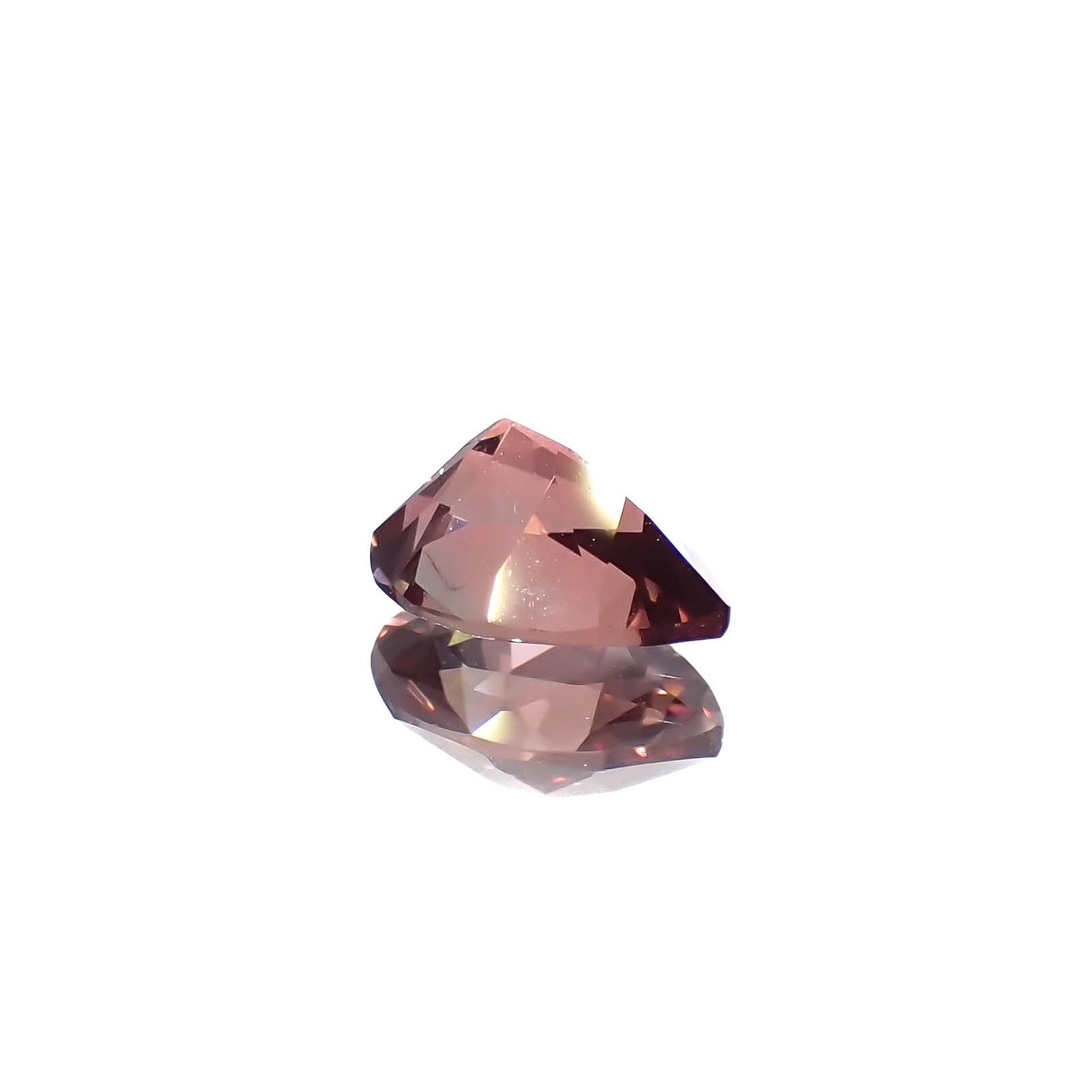 バイカラーアンデシン モンゴル産 0.56ct[230421497]6.8x4.8mm前後