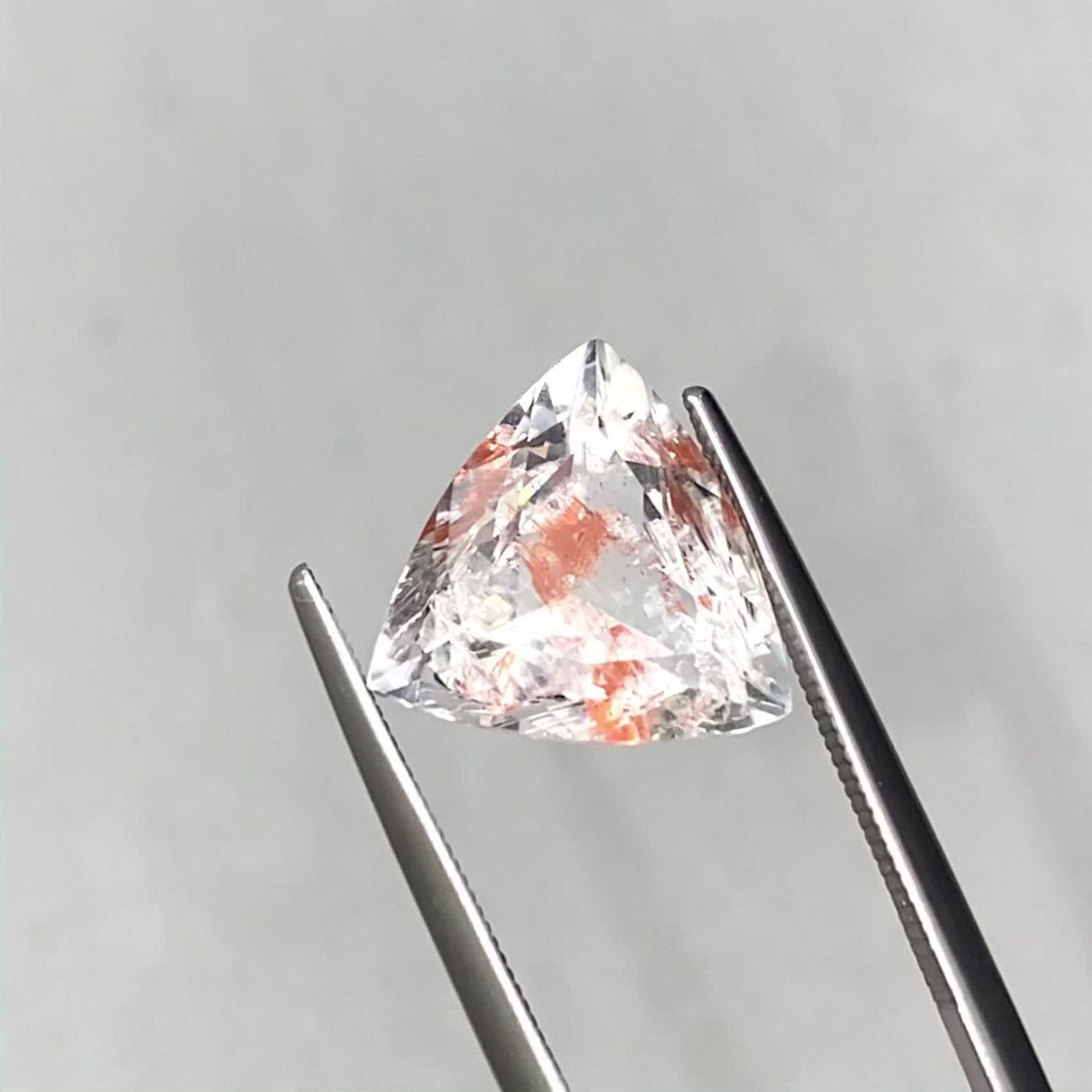 オーロラクォーツ ブラジル産 4.77ct[240225904]12.1x12.1mm前後
