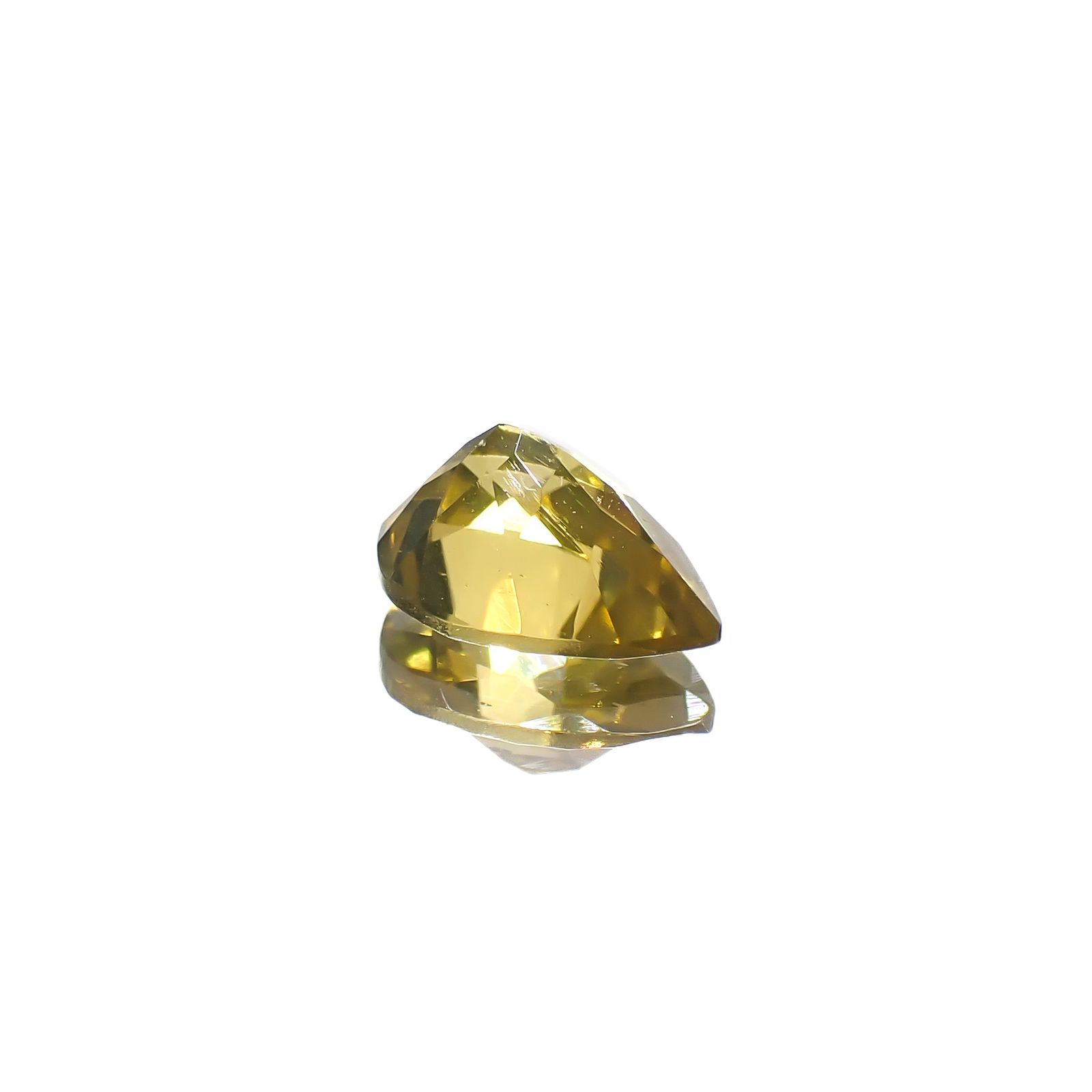 イエロージルコン スリランカ/カンボジア産 1.43ct[240728528]7.8x5.7mm前後