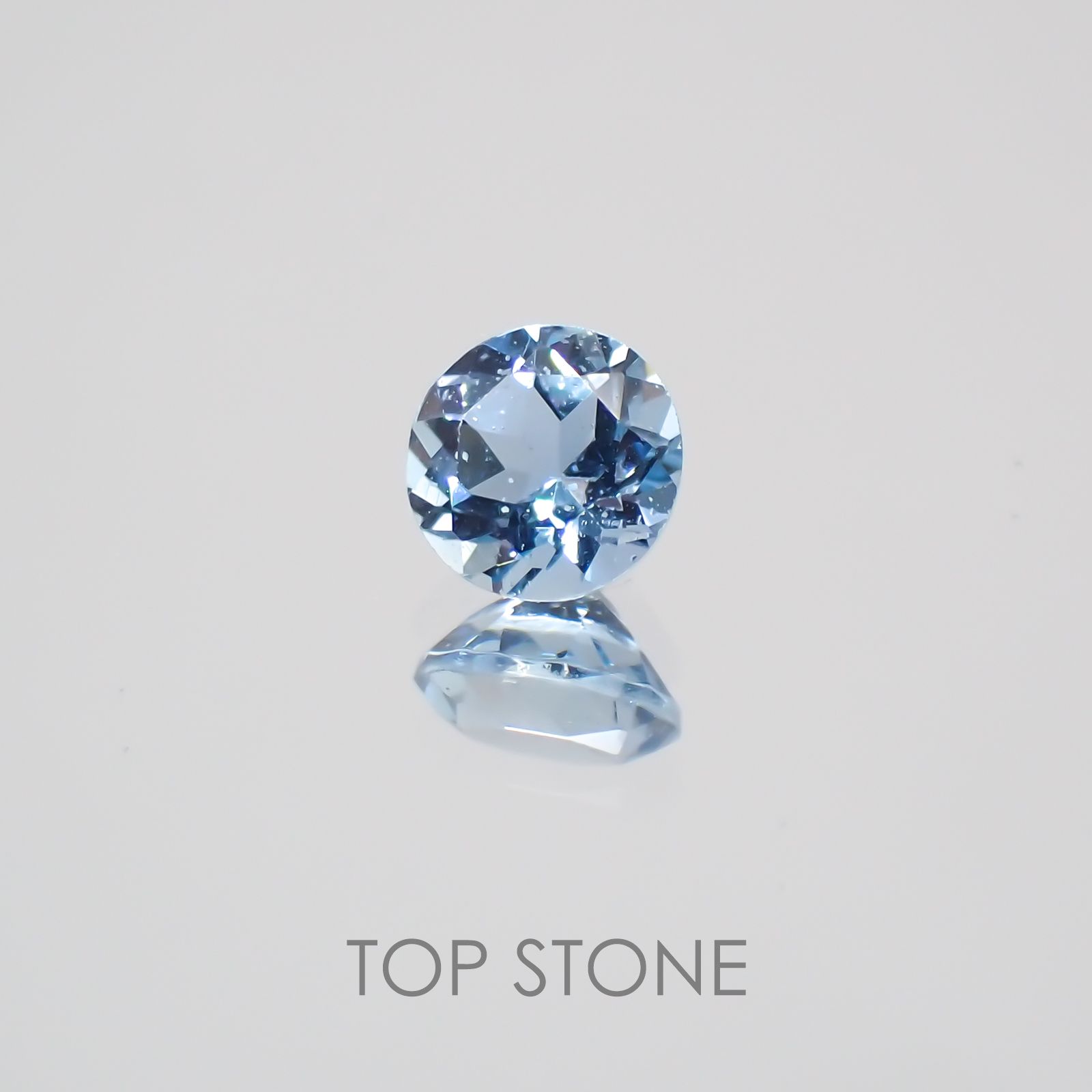 サンタマリア アクアマリン ブラジル産 ルース 0.22ct[210310151]3.9×3.9mm前後