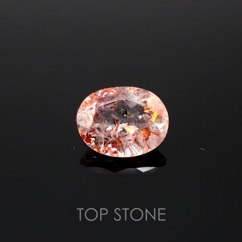 ファイヤークォーツ ナイジェリア産 1.49ct[210410201]8.7×6.8mm前後
