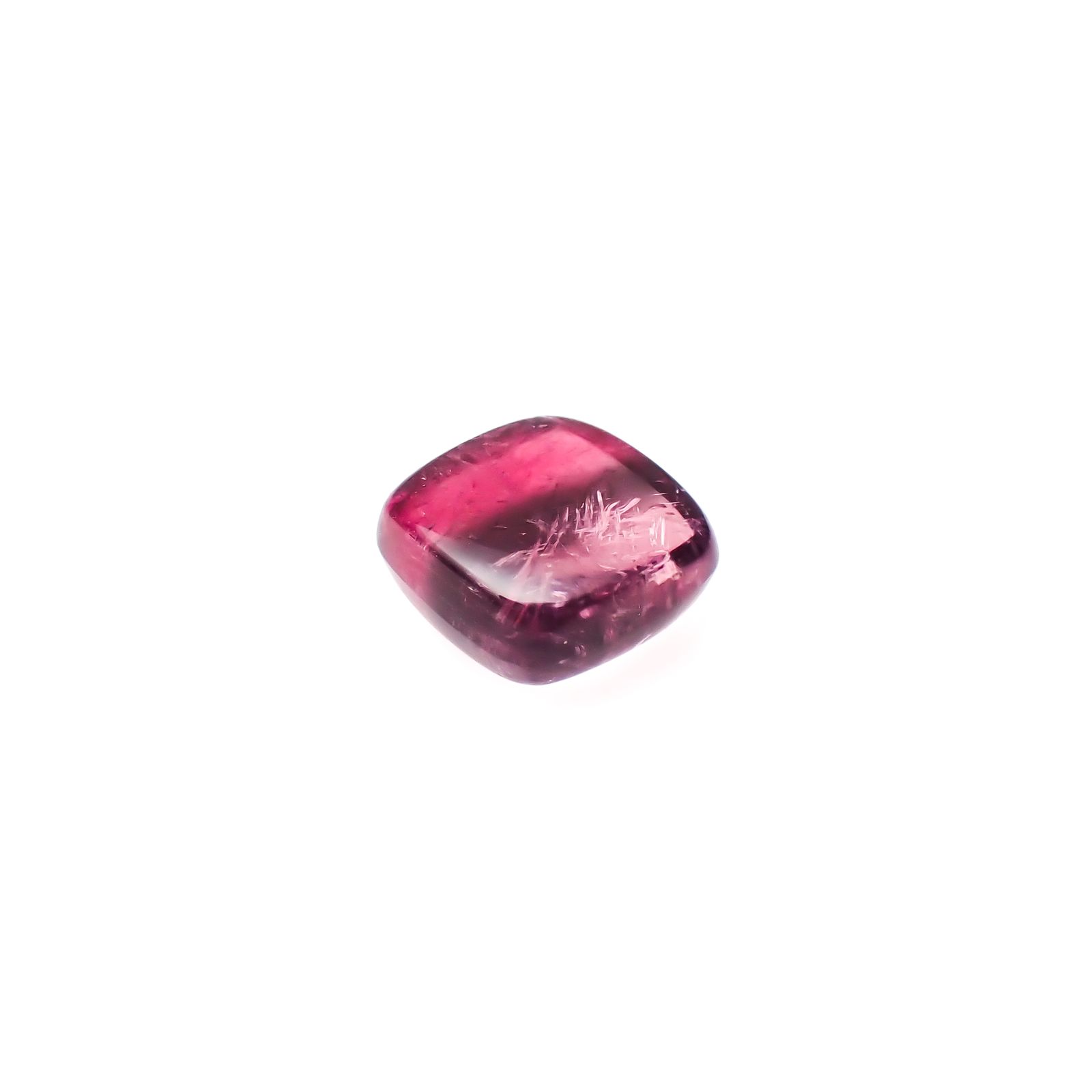 バイカラートルマリン ミャンマー・モゴック産 1.94ct[240929149]7.1x7.1mm前後