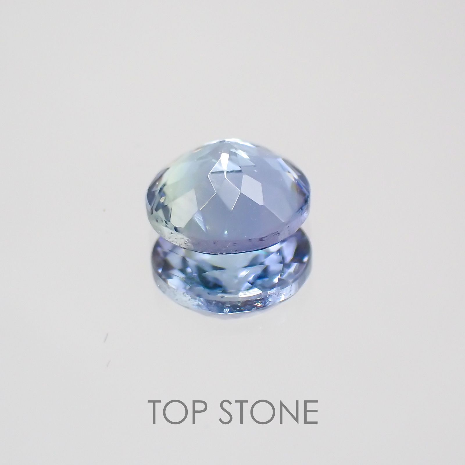 パーティーカラータンザナイト タンザニア産 ルース 0.94ct[210310099]6.2×6.2mm前後