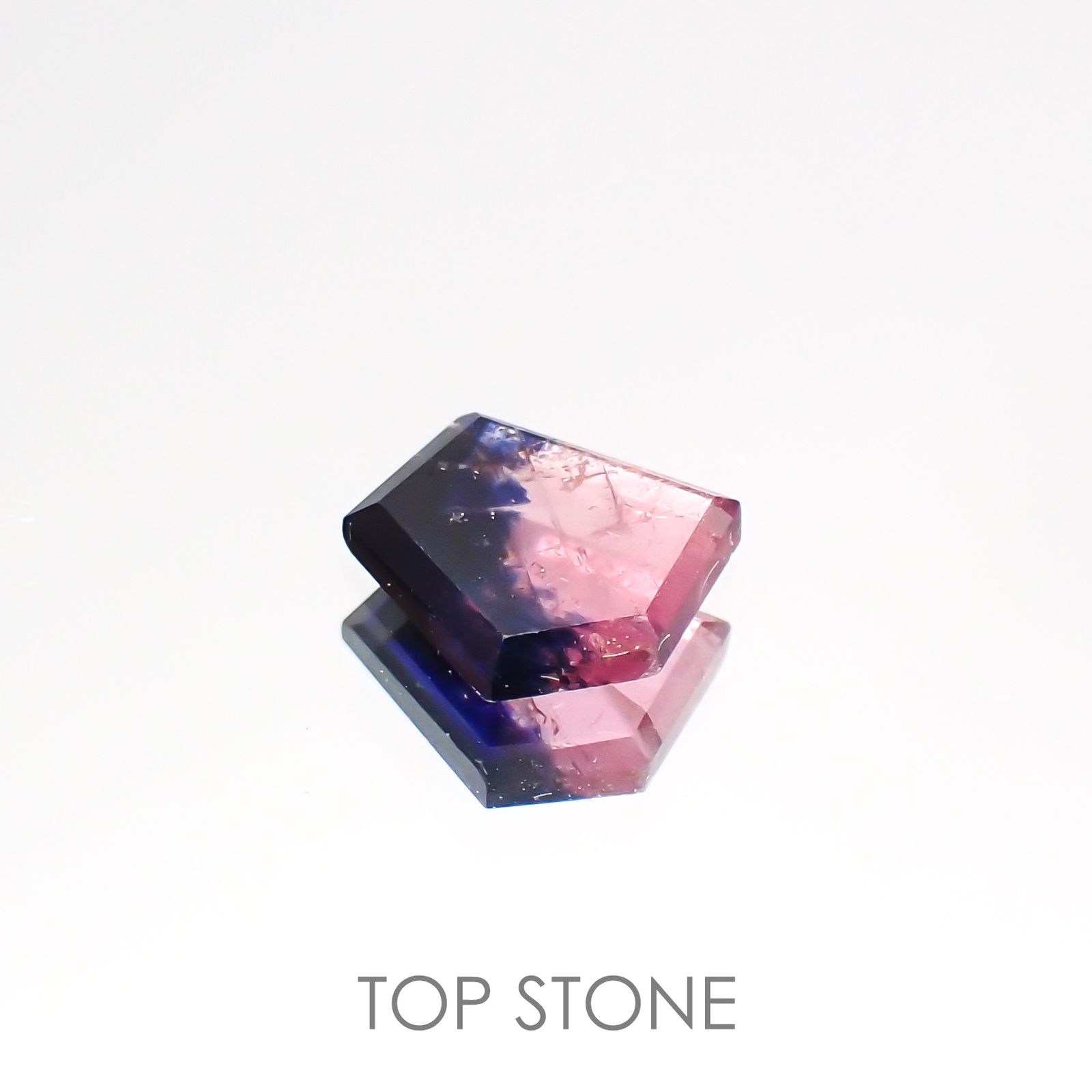 ◇カスタムカット◇ウィンザーサファイア(宝石名サファイア)タンザニア・ウィンザー産 1.07ct 識別済[220115381]7.3x6.5mm前後