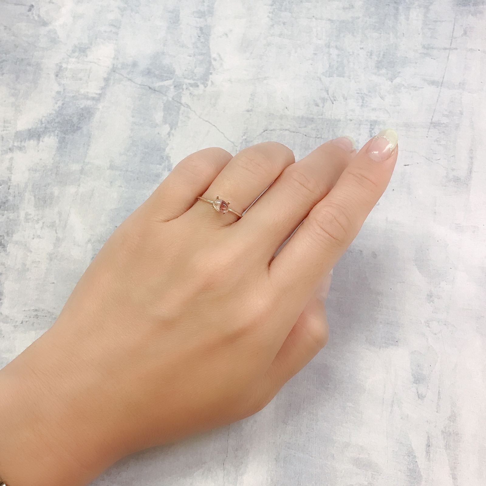 バイカラートルマリン コンゴ民主共和国/アフリカ産 0.59ct[220817361]6x4.1mm前後