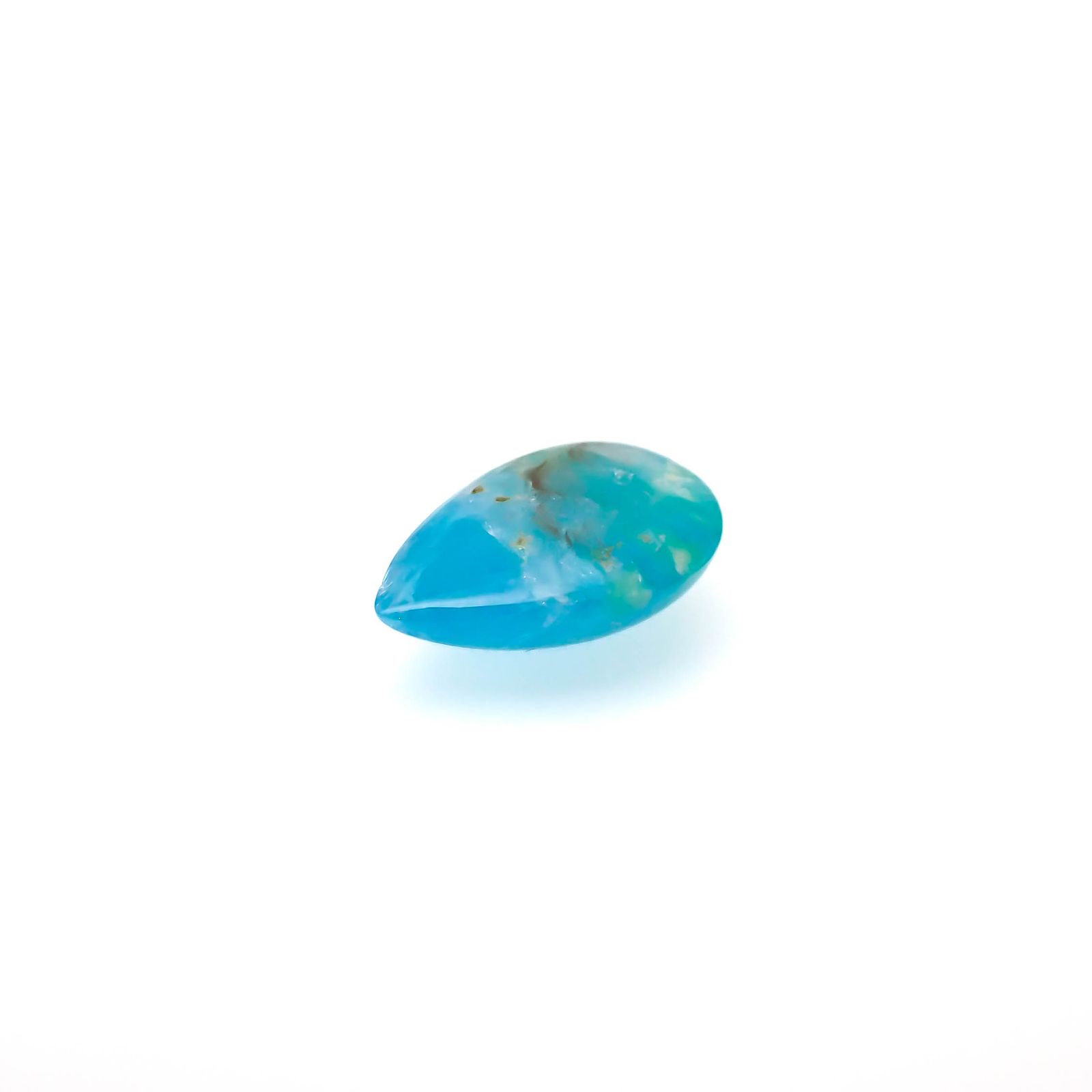 ヘミモルファイト(宝石名ヘミモルファイト)コンゴ民主共和国産 2.91ct 識別済[230521999]12x7.5mm前後
