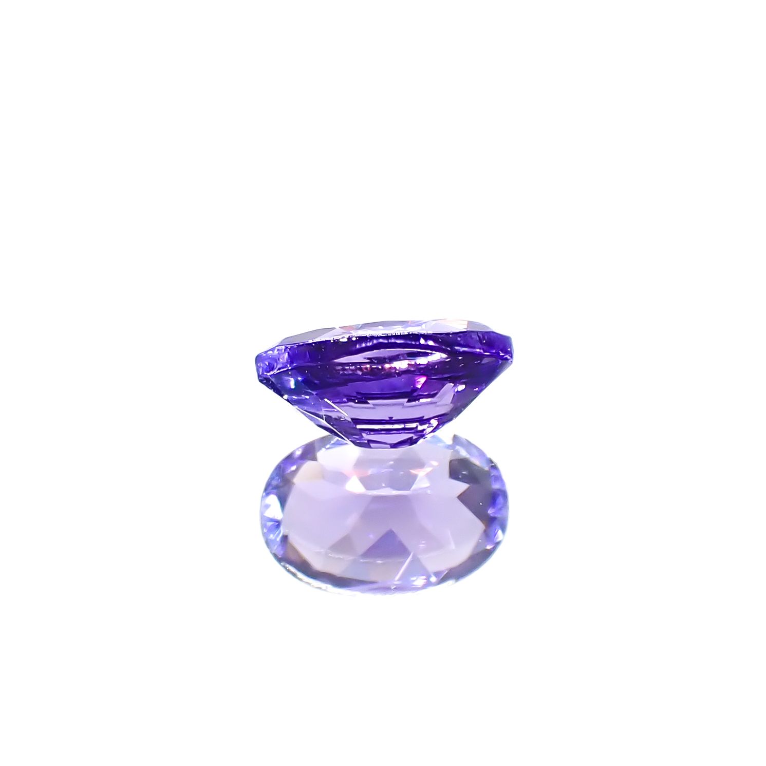 タンザナイト(宝石名タンザナイト)タンザニア産 0.48ct 識別済[240628334]5.9x4mm前後