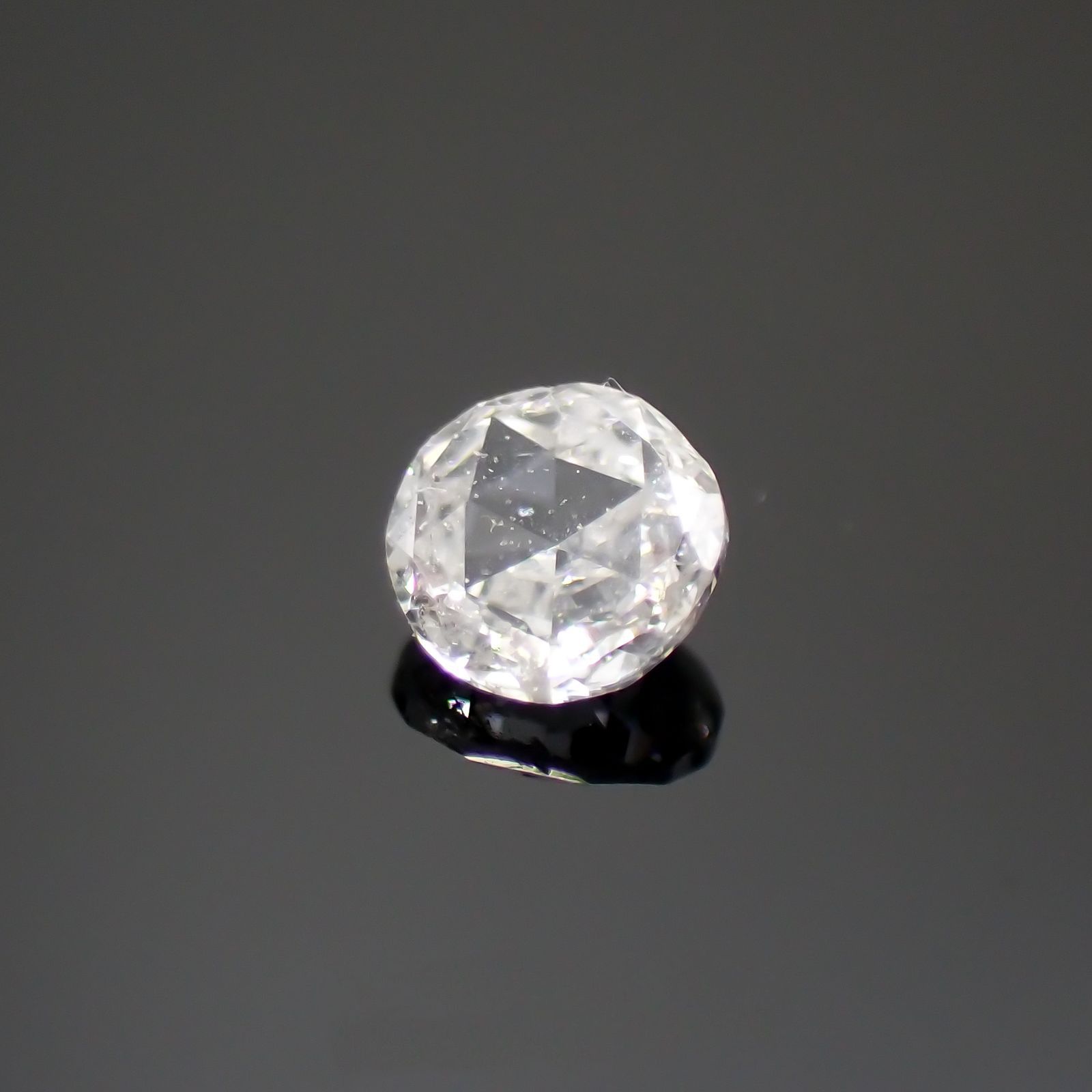 ◇ローズカット◇ダイヤモンド SI-VS/D-G(宝石名ダイアモンド) 0.055ct 識別済[220114722]2.3x2.3mm前後