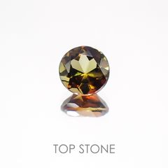 バイカラーアンダリュサイト スリランカ産 ルース 0.58ct[21059875]5.1×5.1mm前後