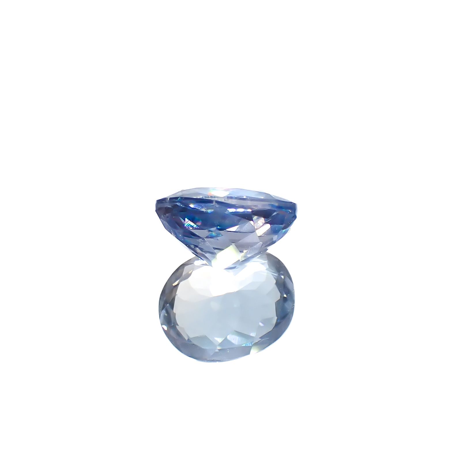 アパタイト フルオレッセンス ジンバブエ産 1.40ct[240929094]7.6x6.2mm前後