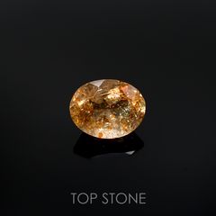イリュージョンサンストーン インド産 1.67ct[220918100]8.8x6.9mm前後
