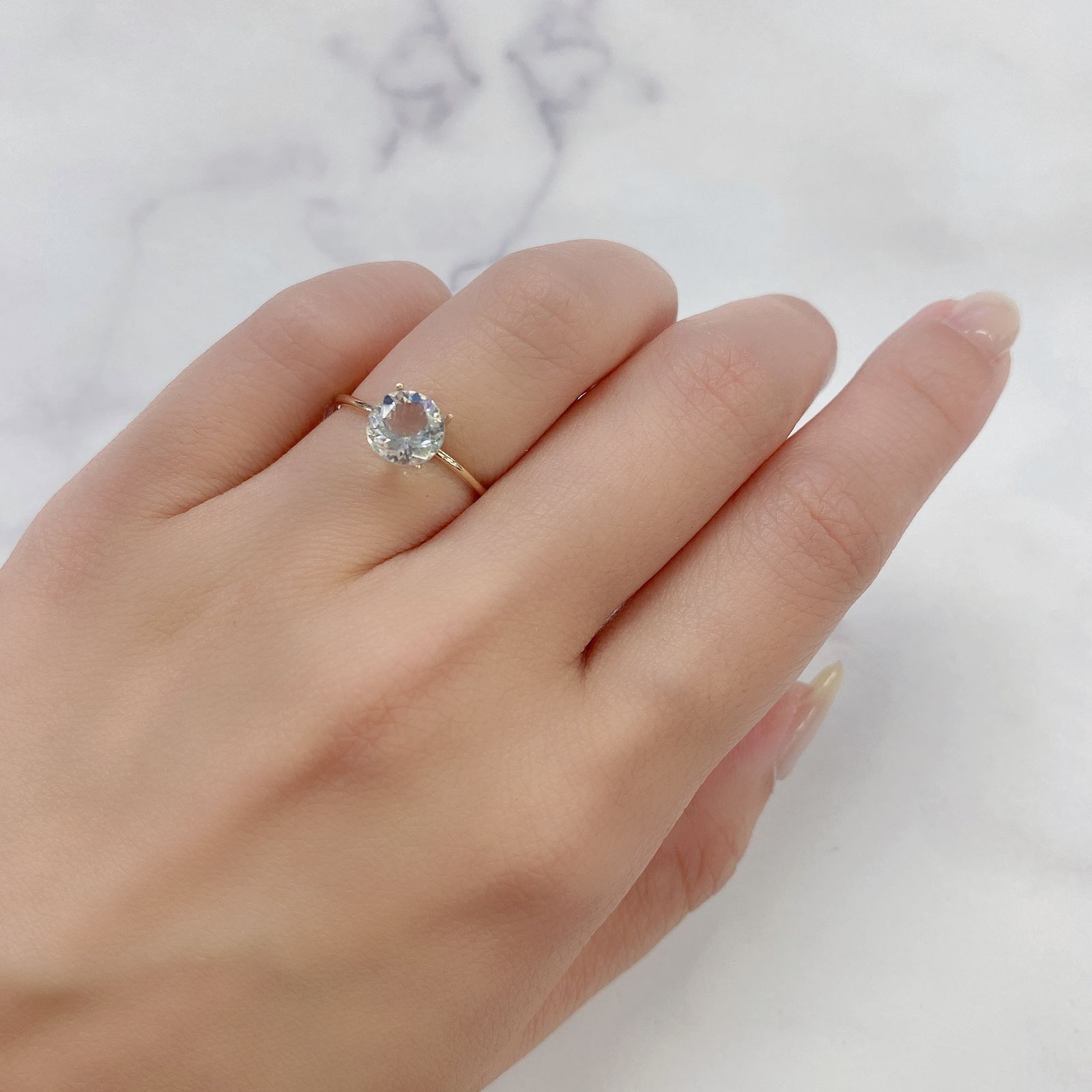 ハイアライトオパール(宝石名オパール)メキシコ産 0.989ct ソ付(彩珠)[230522215]7x7mm前後