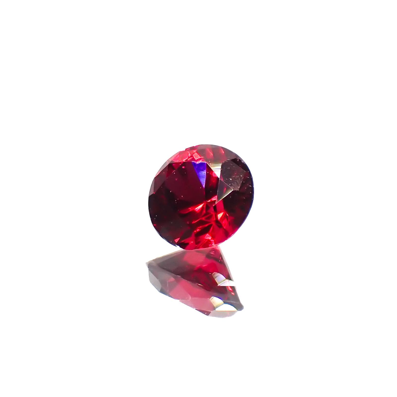 レッドスピネル ビルマ産 0.21ct[230722609]3.6x3.6mm前後