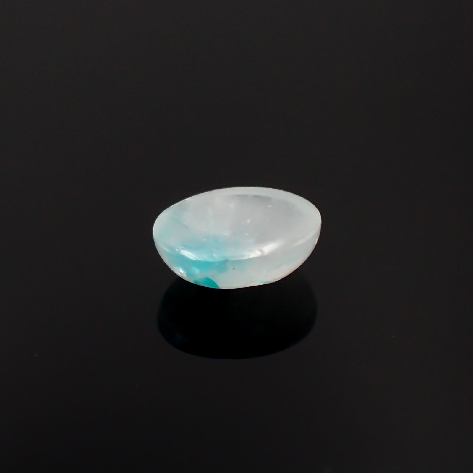 パライバトルマリンインクォーツ ブラジル産 0.83ct[230622389]7.1x5.1mm前後