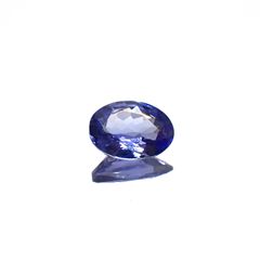 タンザナイト(宝石名タンザナイト)タンザニア産 0.67ct 識別済[240627888]6.9x5mm前後
