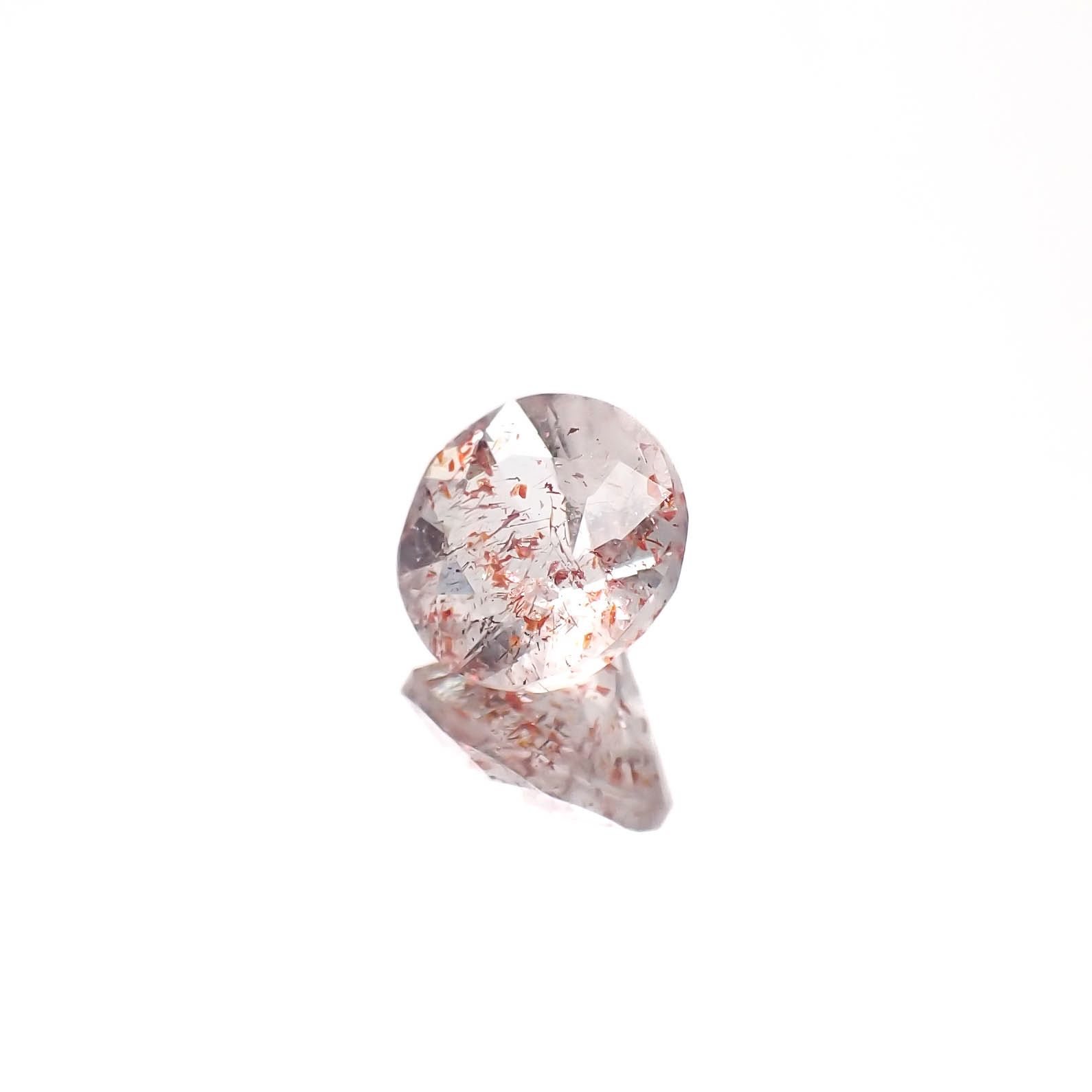 ファイヤークォーツ ナイジェリア産 1.34ct[240326708]7.5x7.5mm前後