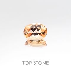 インペリアルトパーズ ブラジル産 ルース 1.09ct[20106515]7.2×5.4mm前後