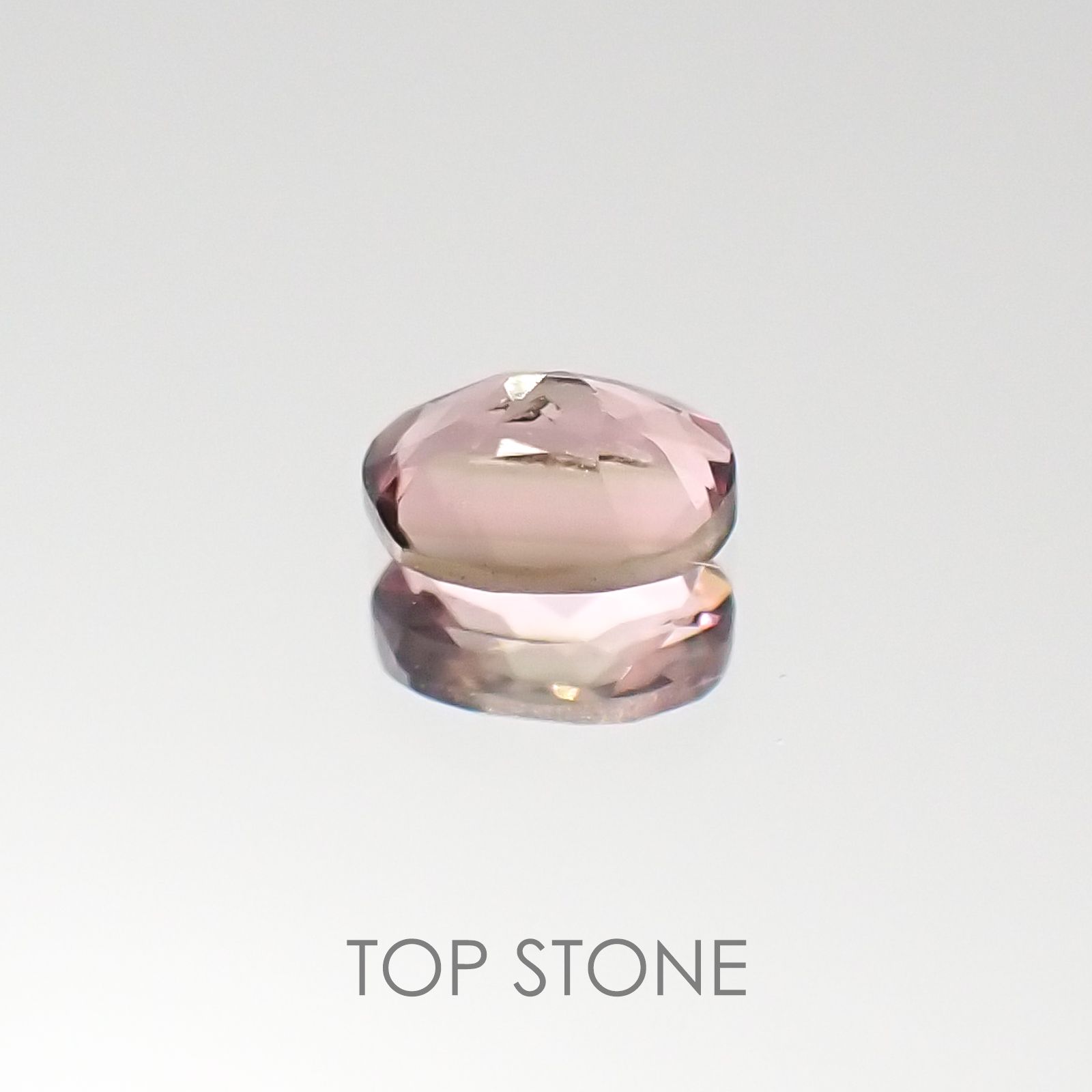 バイカラートルマリン ブラジル産 ルース 0.33ct[20095672]5.1×3.8mm前後