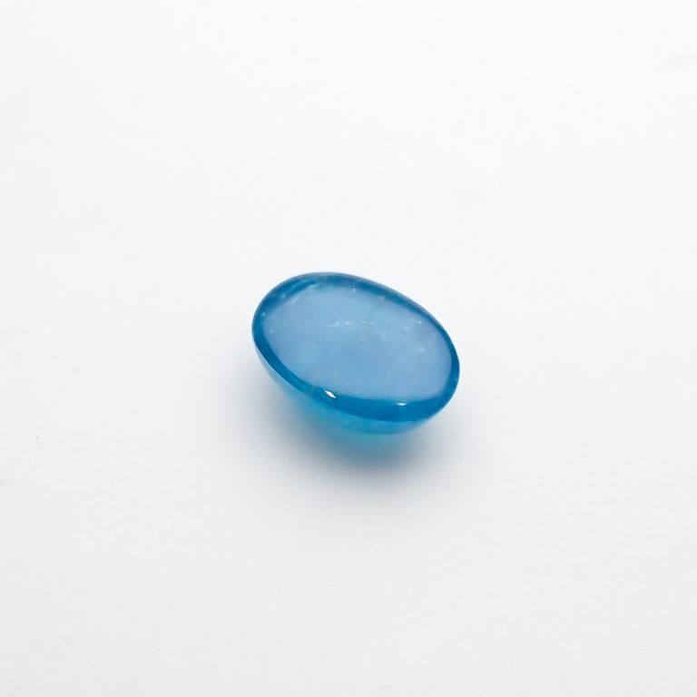 パライバトルマリン(宝石名トルマリン/別名パライバ・トルマリン) ブラジル産 0.828ct ソ付(宝貴協)[210711750]6.7×4.9mm前後