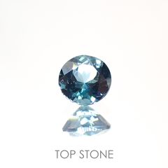 ラグーントルマリン アフガニスタン産 0.32ct [220114094]4.4x4.2mm前後
