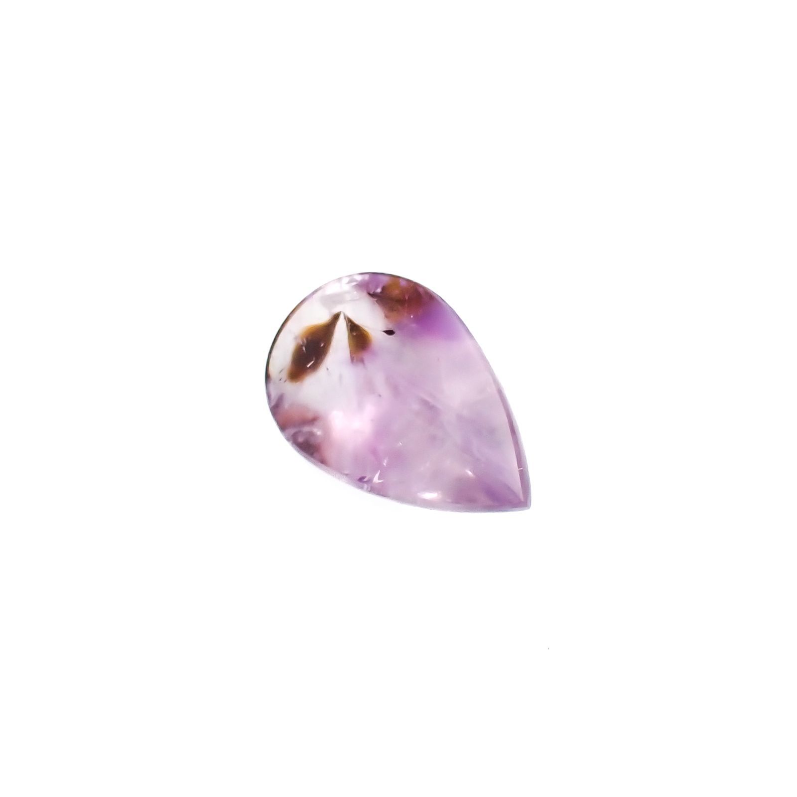 ゲーサイトインアメジスト ブラジル産 4.60ct[230119794]16.1x9.9mm前後