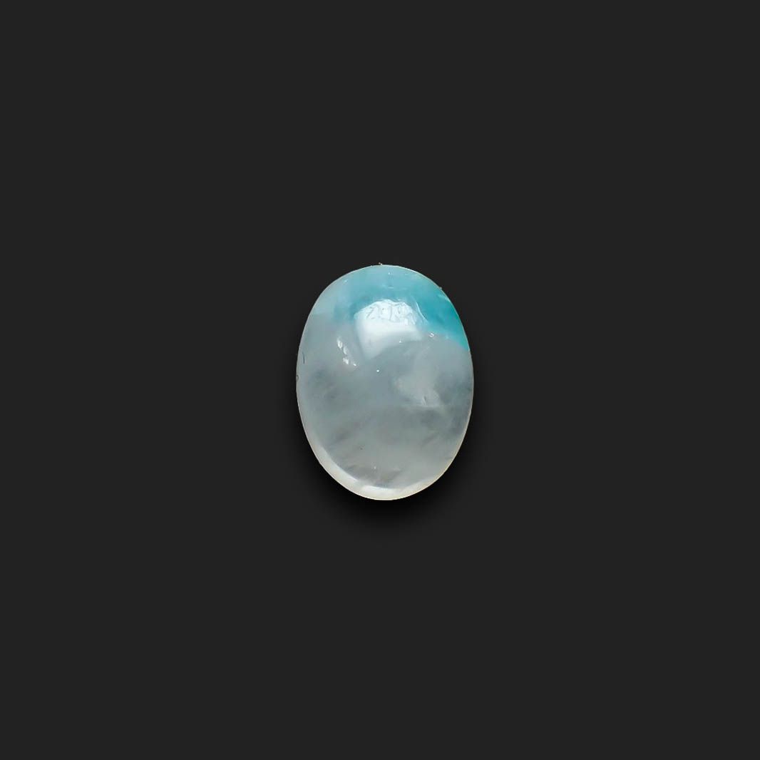 パライバトルマリンインクォーツ ブラジル産 0.85ct[240226357]6.9x5.1mm前後