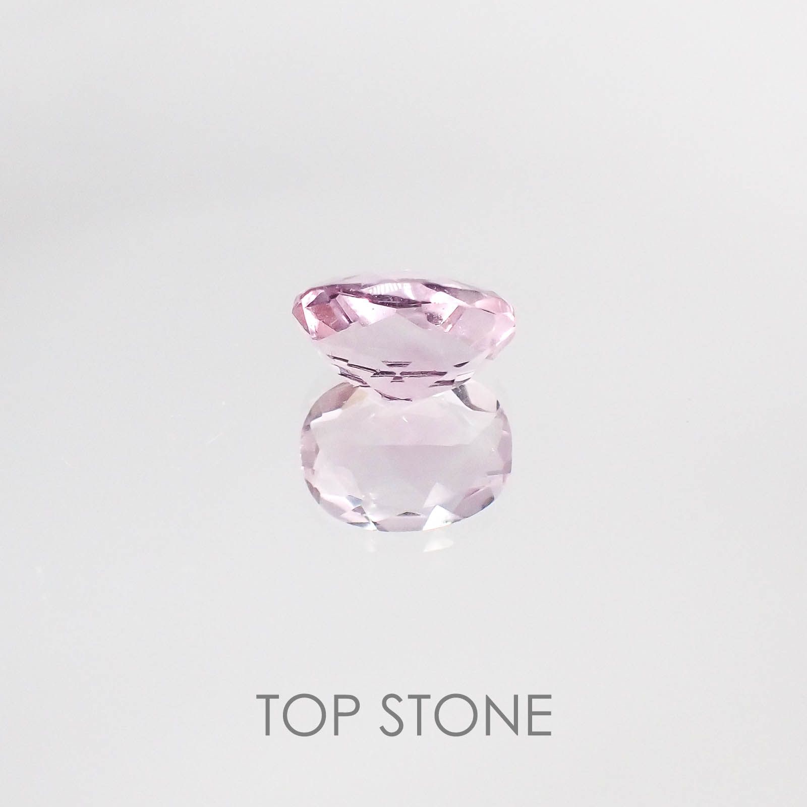 ピンクフローライト ブラジル産 ルース 1.52ct[20084745]7.9×6.1mm前後