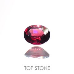 レッドスピネル(宝石名レッド・スピネル)タンザニア産 0.17ct 識別済[220114319]3.9x3mm前後