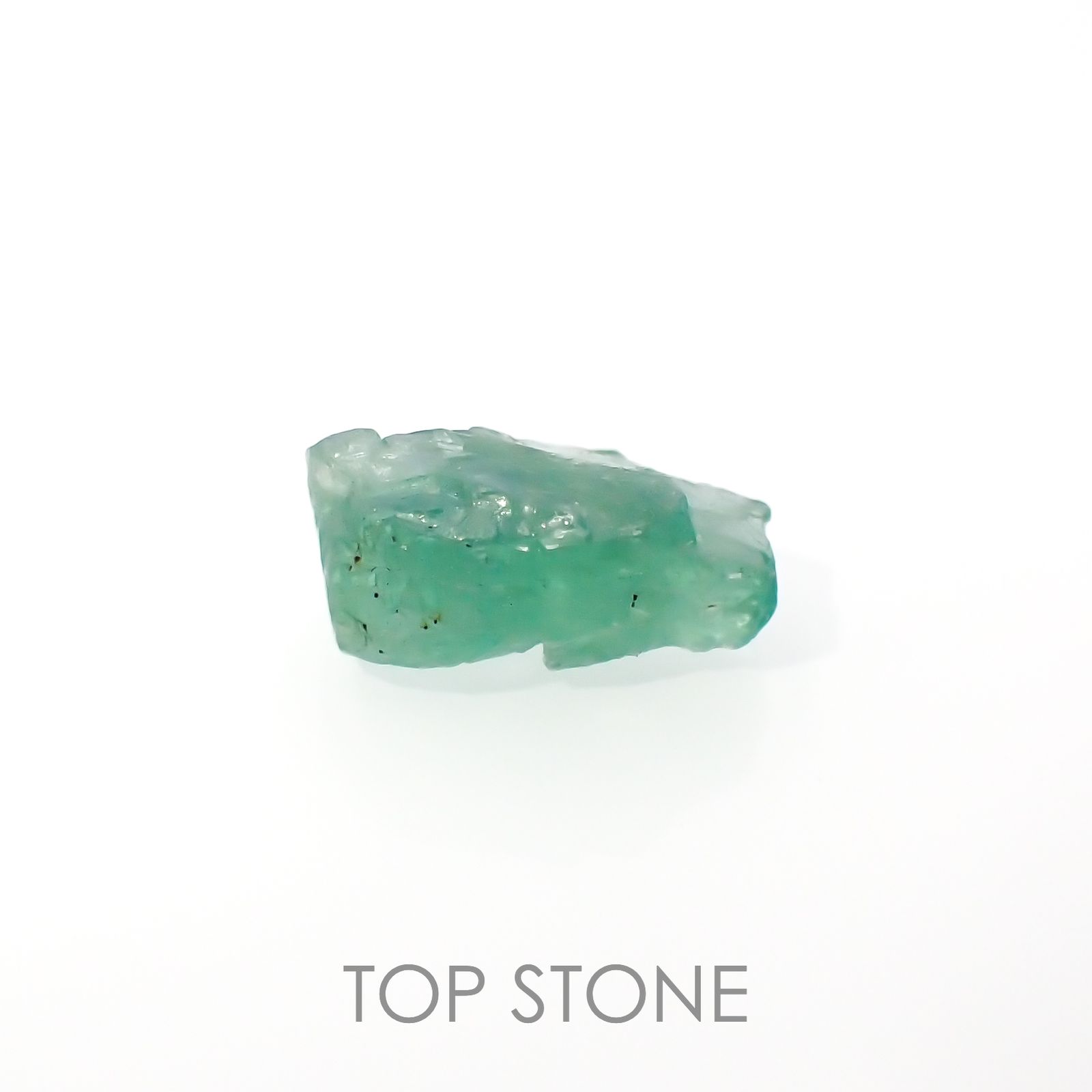 ブルーグリーンコーネルピン 原石 タンザニア産 2.53ct[221219260]10.4x5.7mm前後