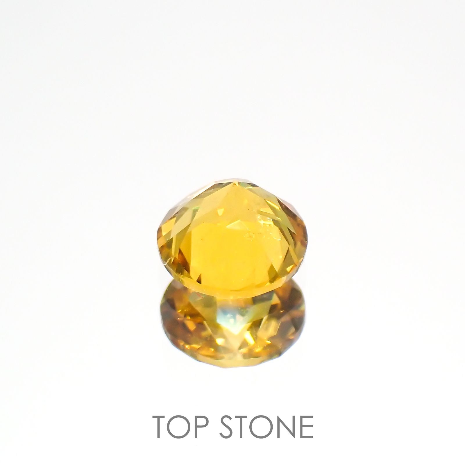 ゴールデンベリル(宝石名ゴールデン・ベリル)ブラジル産 0.45ct 識別済[220115414]5x5mm前後