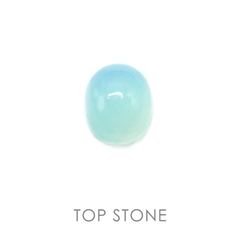 ブルーオパール ペルー産 ルース 4.66ct[20084712]12.1×10mm前後