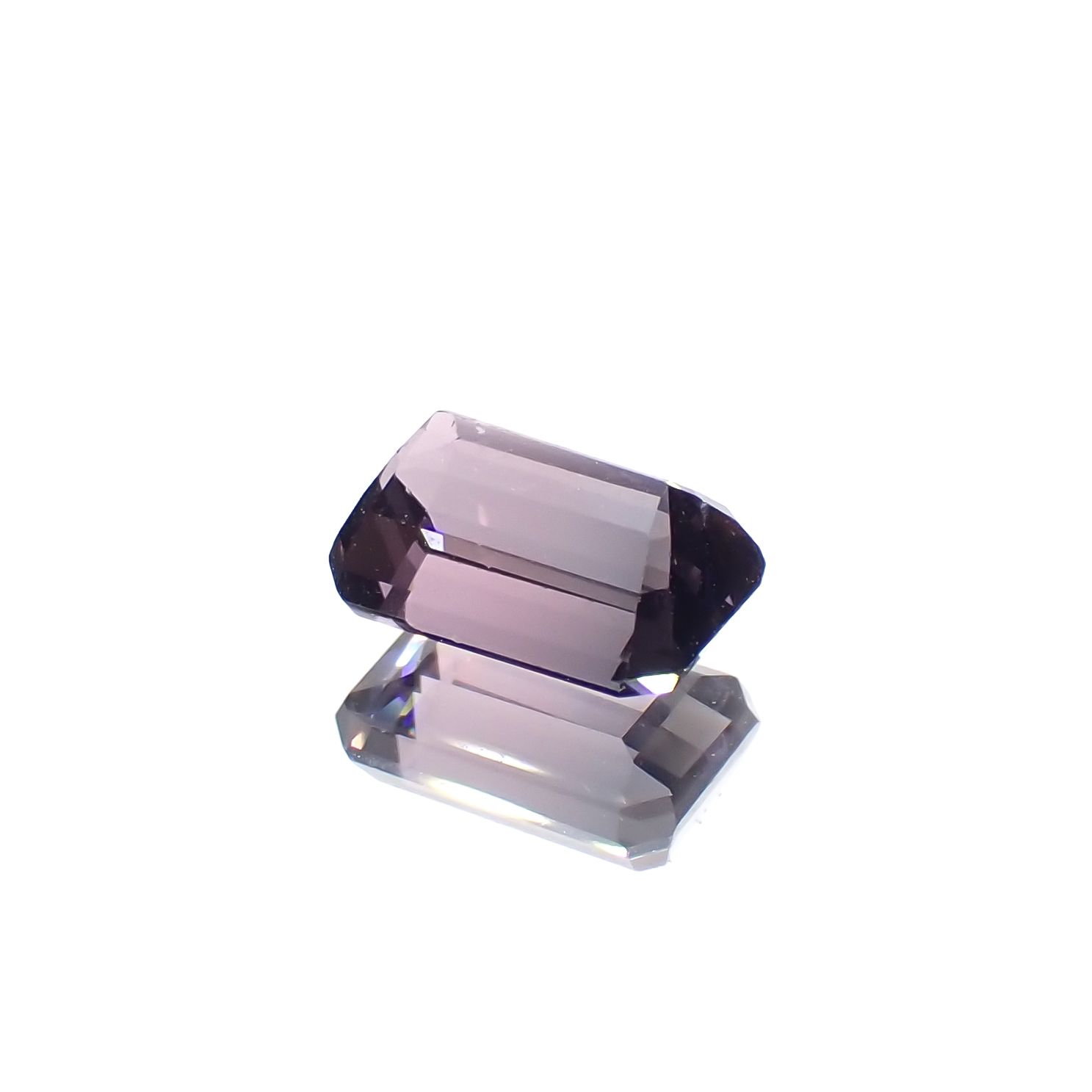 バイカラースピネル フルオレッセンス タンザニア/マダガスカル産 0.97ct[230722679]6.3x4.3mm前後