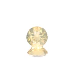 イエローオパール メキシコ産 0.95ct[240226192]7.1x7.1mm前後