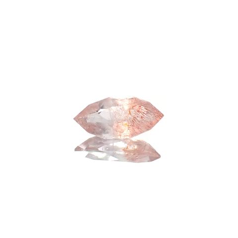 ◇カスタムカット◇ストロベリークォーツ カザフスタン産 0.67ct[240125494]9.3x4.3mm前後