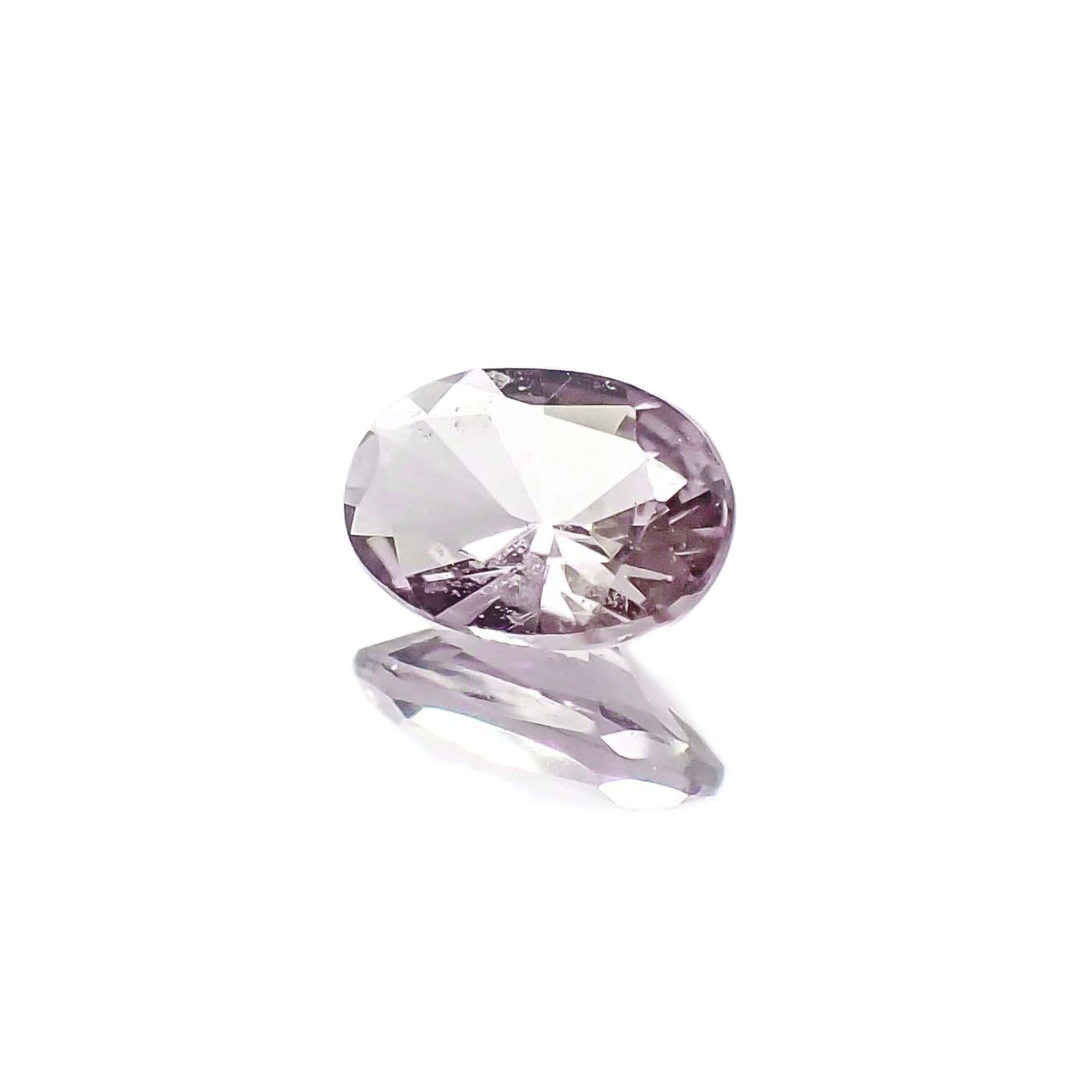 マリアライト(宝石名パープル・スキャポライト)タンザニア産 0.54ct 識別済[230722924]6.9x4.7mm前後