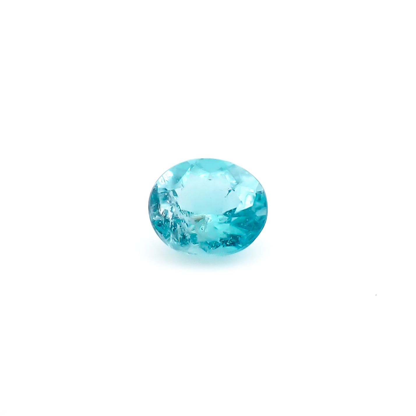 パライバトルマリン ブラジル・パライバ州バターリャ鉱山産 0.18ct / 3.9x3.4mm前後 [260932805]
