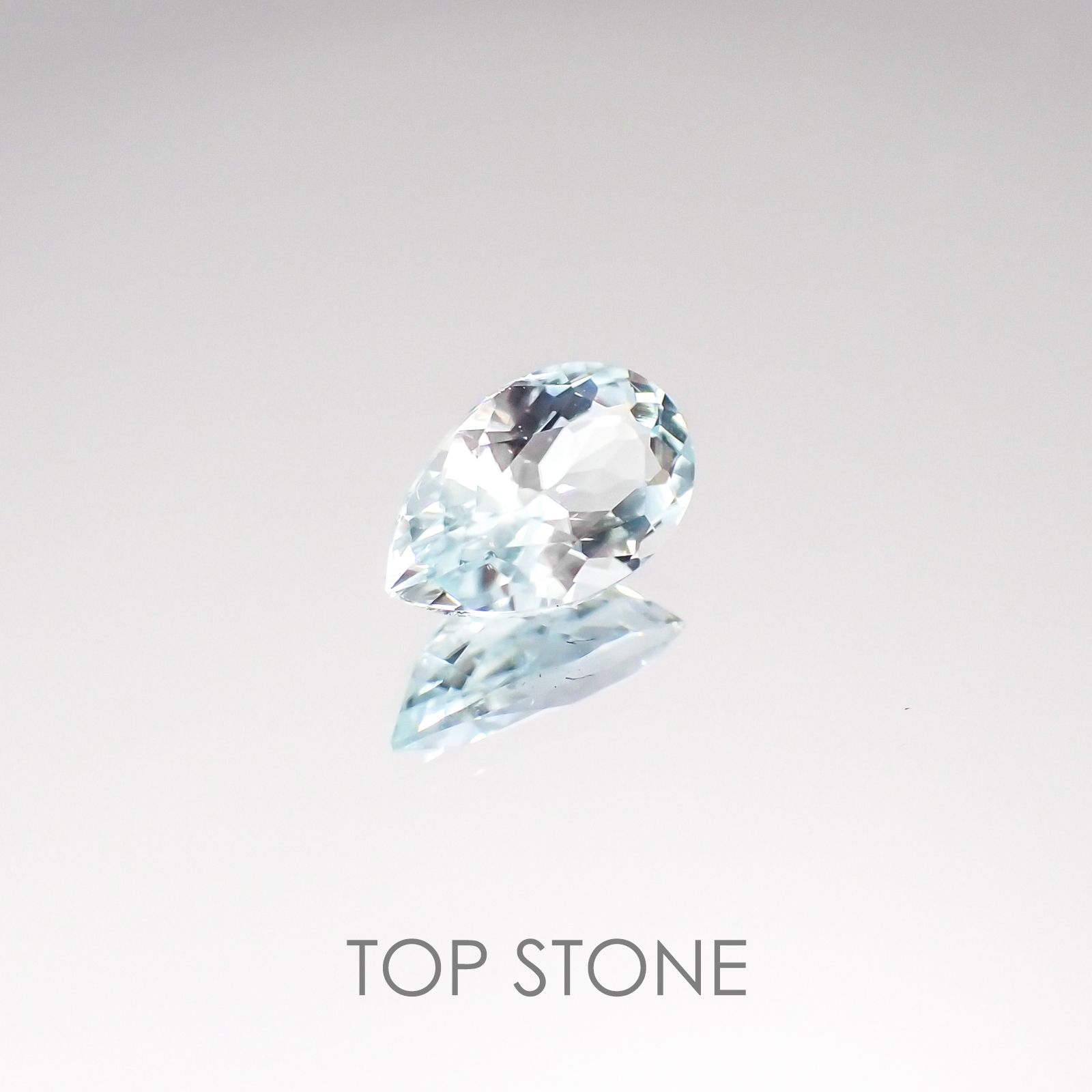 アンブリゴナイト/モンテブラサイト マダガスカル産 ルース 1.09ct[20207384]9.2×5.6mm前後