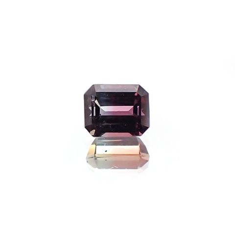バイカラーサファイア(宝石名バイカラー・サファイア)タンザニア産 識別済 0.34ct / 3.8x3mm前後 [230622379]